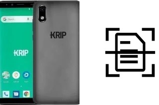 Digitalize documentos em um Krip K7