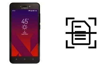 Digitalize documentos em um Lanix X530