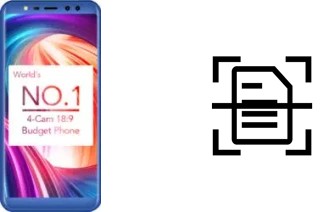 Digitalize documentos em um Leagoo M9