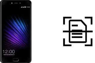 Digitalize documentos em um Leagoo T5