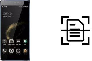 Digitalize documentos em um Leagoo Z6