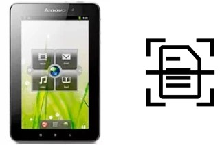 Digitalize documentos em um Lenovo IdeaPad A1