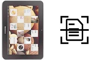 Digitalize documentos em um Lenovo LePad S2010