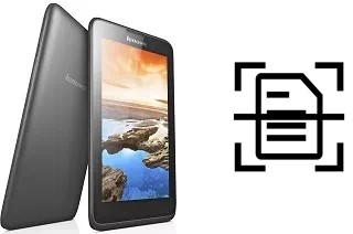 Digitalize documentos em um Lenovo A7-50 A3500