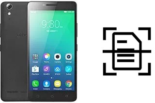 Digitalize documentos em um Lenovo A6010