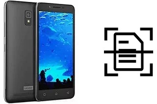 Digitalize documentos em um Lenovo A6600 Plus