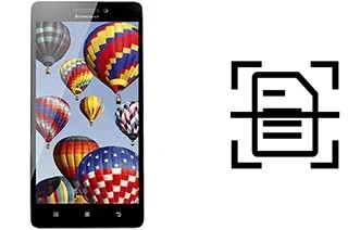 Digitalize documentos em um Lenovo A7000 Turbo