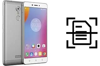 Digitalize documentos em um Lenovo K6 Note