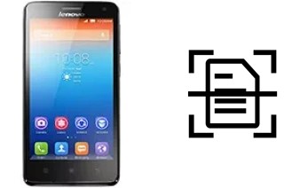Digitalize documentos em um Lenovo S660
