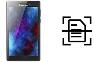 Digitalize documentos em um Lenovo Tab 2 A7-30