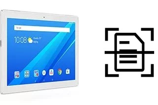 Digitalize documentos em um Lenovo Tab 4 10 Plus