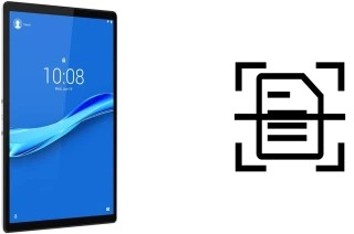 Digitalize documentos em um Lenovo Tab M10 FHD Plus Wi-Fi