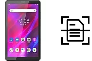 Digitalize documentos em um Lenovo Tab M7 (3rd Gen)