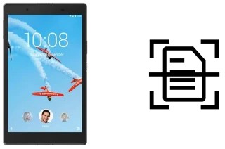 Digitalize documentos em um Lenovo Tab4 8