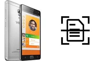 Digitalize documentos em um Lenovo Vibe P1