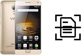 Digitalize documentos em um Lenovo Vibe P1 Turbo