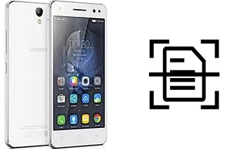 Digitalize documentos em um Lenovo Vibe S1 Lite