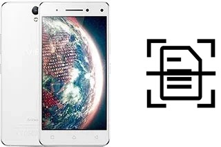 Digitalize documentos em um Lenovo Vibe S1