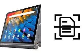 Digitalize documentos em um Lenovo Yoga Smart Tab