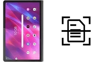 Digitalize documentos em um Lenovo Yoga Tab 11