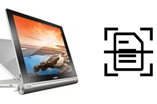 Digitalize documentos em um Lenovo Yoga Tablet 10 HD+