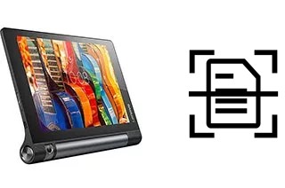 Digitalize documentos em um Lenovo Yoga Tab 3 8.0