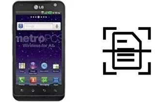Digitalize documentos em um LG Esteem MS910