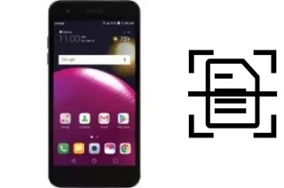 Digitalize documentos em um LG Fortune 2