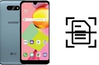 Digitalize documentos em um LG Fortune 3