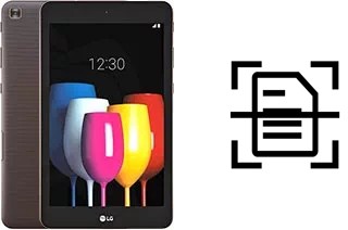 Digitalize documentos em um LG G Pad IV 8.0 FHD