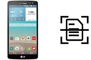 Digitalize documentos em um LG G Vista (CDMA)