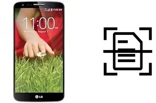 Digitalize documentos em um LG G2