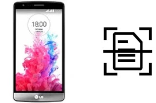 Digitalize documentos em um LG G3 S Dual