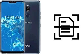 Digitalize documentos em um LG G7 One