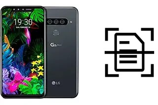 Digitalize documentos em um LG G8s ThinQ