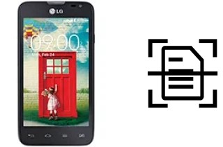 Digitalize documentos em um LG L65 Dual D285