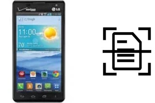 Digitalize documentos em um LG Lucid2 VS870