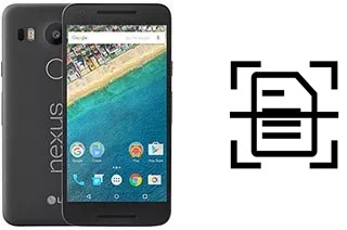 Digitalize documentos em um LG Nexus 5X