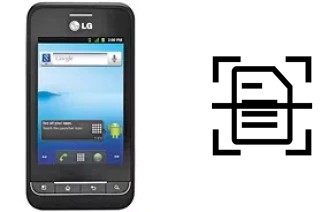 Digitalize documentos em um LG Optimus 2 AS680