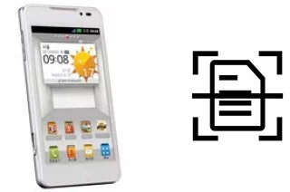 Digitalize documentos em um LG Optimus 3D Cube SU870