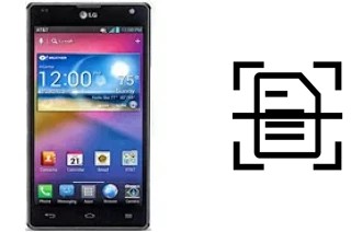 Digitalize documentos em um LG Optimus G E970