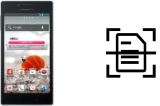 Digitalize documentos em um LG Optimus G