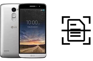 Digitalize documentos em um LG Ray