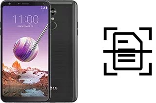 Digitalize documentos em um LG Q Stylo 4