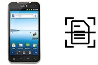 Digitalize documentos em um LG Viper 4G LTE LS840