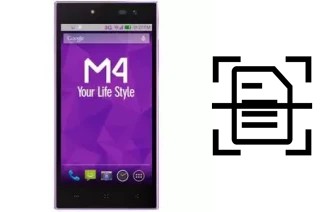 Digitalize documentos em um M4Tel SS4345