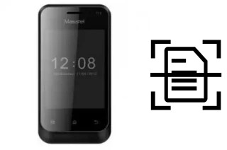 Digitalize documentos em um Masstel M15