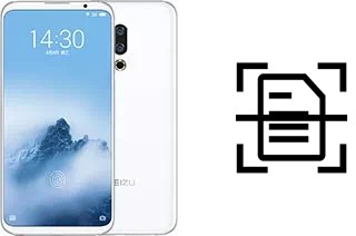 Digitalize documentos em um Meizu 16 Plus