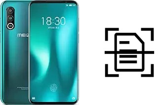 Digitalize documentos em um Meizu 16s Pro