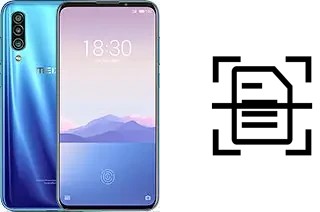 Digitalize documentos em um Meizu 16Xs